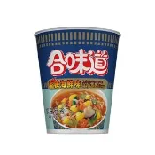 【NISSIN 日清】合味道 香辣海鮮味杯麵 71g(日清泡麵)