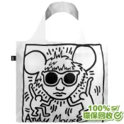 LOQI 春捲包／凱斯哈林 安迪鼠(環保材質，無扣帶、無暗袋)