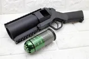 榴彈 發射器 瓦斯槍 + 40mm 榴彈 96發 綠 ( 玩具槍BB彈火箭筒榴彈砲榴彈槍散彈槍子母彈達姆彈武器子彈擺飾