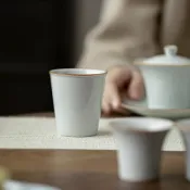 全球選品1館 生活百貨 觀嵐中式家用簡約茶杯陶瓷復古品茗杯聞香杯功夫茶具主人杯單杯