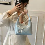 📣新款上架~夏季新款 時尚 小衆設計 奶油風 手提餃子包 休閒百搭 小衆通勤斜挎包女