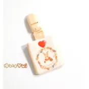 唯小伊手作＊花園小兔兔＊小平安符袋/香火袋/護身符袋/平安福袋＊可愛＊八卦符適用
