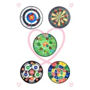 【教具 玩具】黏球靶 黏球標靶, 魔鬼氈黏球飛標靶 兒童飛鏢靶 黏黏靶 統合訓練 眼球運動 射擊運動