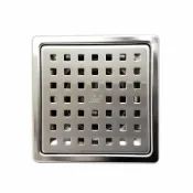 (店+)【蝴蝶衛浴】蝴蝶衛浴~【阿木師 10X10CM地排】不鏽鋼地板落水頭.ABS塑鋼水門.ST水門.1.5吋.2吋排水孔.防蟲防臭.台製