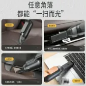緹娜嚴選 tinaestore 【車家兩用便攜無線吸塵器(標準版-9000Pa)-31*8.5*7cm-1款/組】手持式乾濕強力吸塵器-12003