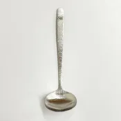 (店+)日本製 佐倉嚴選 燕三條 SALUS 槌目紋湯匙 21cm 不鏽鋼 長柄湯勺 火鍋湯杓 拉麵勺 日式餐具 錘目 鎚目