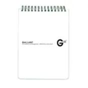 【史泰博 Stapro】南冠GALLANT 上翻PP線圈活頁筆記本/N36505/白/36K/80入