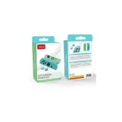 (店+)【Nintendo 任天堂】ipega NS Switch Joy con 手把果凍套+類比套(藍綠色)