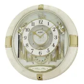 【SEIKO 精工】天使城堡音樂鐘 時鐘 掛鐘 送禮 禮物 推薦(QXM603W)