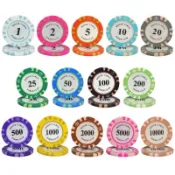 台灣現貨！升級高質感 遊戲籌碼 德州撲克籌碼 籌碼 代幣 麻將籌碼 籌碼幣 桌遊籌碼 麥穗籌碼 德州撲克籌碼 籌碼組
