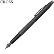 【Penworld】CROSS高仕 啞黑蝕刻鑽石圖騰鋼筆 AT0086-122FJ