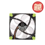 曜越 Luna 12公分 綠 LED風扇