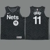【NIKE 耐吉】球衣背心 NIKE NBA BROOKLYN NETS 籃網 KYRIE IRVING 11號 球迷版球衣 男款 CW6804-011