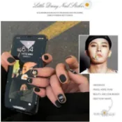 bigbang 權志龍 GD貼紙 防水貼紙 應援貼紙 手機殼貼紙 GD應援周邊 gd周邊貼畫 權志龍同款3d立體浮雕美甲
