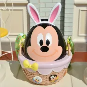 X射線 精緻禮品 日本東京迪士尼代購-米奇Mickey 復活節彩蛋限定版造型爆米花桶，包包掛飾/鑰匙圈/置物桶/收納架/收納包，X射線【C141003】