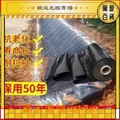 魚塘防滲膜 魚池防水布 土工膜 養殖地膜魚塘防滲膜加厚土工膜防水布蓄水池防滲水護坡防漏專用黑色塑膠布