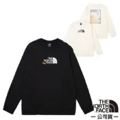 The North Face 北面 男女 中性 漸層印花長袖大學T.長袖圓領T恤.休閒套頭衫.運動上衣/針織刷毛材質/ 8F0S
