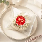 (店+)平安麵 壽麵 迷你手工麵 素食可 小包裝 關廟麵 拜拜供品 神明祝壽 拜拜吃平安 g4337