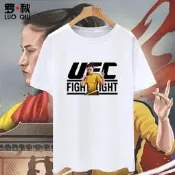 綜合格斗Magnum張偉麗MMA周邊短袖t恤衫男女純棉半袖UFC上衣服體【智子動漫】