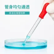 ✨桃園出貨✨膠頭滴管玻璃吸管化學試劑吸管化學實驗室玻璃滴管附紅皮頭