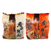 統一 巷口乾麵 (100g)袋裝4入 乾麵 非油炸 泡麵 露營 乾拌麵 麻醬麵 炸醬麵 【小三美日】 DS008038