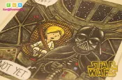 【FUN】No.05 星際大戰 STAR WARS 藝術 掛飾 (BE@RBRICK 白兵 黑武士 LEGO KAWS)