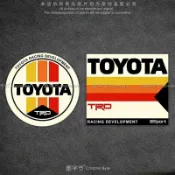 靜電貼 JDM豐田TOYOTA車貼個性創意汽車側窗前擋風玻璃窗靜電貼車身貼紙 汽車貼紙 改裝 前檔貼 後檔貼 吸附貼內貼