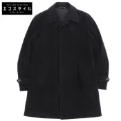 【DOKODEMO】Paul Smith 切斯特菲爾德大衣，男士，100% 安哥拉羊毛，黑色，M 碼，453389（二手）