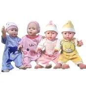 保母證照娃娃 矽膠擬真嬰兒 假嬰兒 假娃娃 保母考照娃娃 育嬰員教具 月子中心教具(嬰兒模型帶衣服)