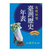 (店+)●大書局●歷史補充 鶴立高中『高效記憶 台灣歷史年表』(口袋書)_108課綱