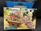 早期 絕版 森林家族 糖果小攤車