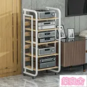 築良舍 附發票~ 音響櫃 音箱架 功放架 功放機架可移動落地 多層音箱子 膽機HIFI發燒設備機櫃 音響腳支架子