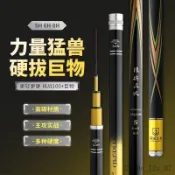 魚竿 釣魚竿 新手魚竿 蝦竿 手竿 溪流竿 溪釣竿 池釣竿 並繼竿 海釣竿 岸拋竿 達瓦富士山魚竿手竿超輕超硬19調碳素
