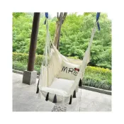(店+)戶外吊床露營秋千椅可攜式吊椅折疊室內座椅帆布吊椅室外秋千