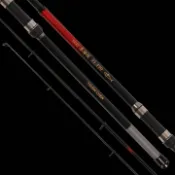 百有釣具◎寸真 赤海投 振出投竿 規格:13尺 / 15尺 / 18尺 35號調性 近拋遠投樣樣皆可