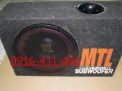 MTL 雙音圈 被動式 12吋重低音喇叭含原廠音箱+擴大機 先迪利公司貨