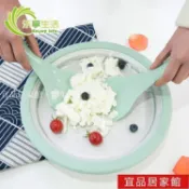 林之舍家居 炒冰機 家用炒酸奶機炒冰機小型兒童DIY冰淇淋機迷你手動免插電炒冰奶盤 免運開發票