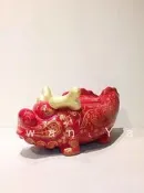 洪易 HungYi 禮坊 Rivon 春節 文創 限量 瓷器 禮盒 紅龍 龍 富邦 新光三越 龍年瓷器禮盒 生意興龍