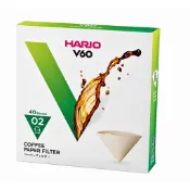 HARIO V60無漂白02濾紙盒裝-40入 (VCF02-40M) 咖啡濾紙