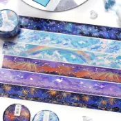 【 厭世文具 】日本 BGM 燙金紙膠帶 天空繪本