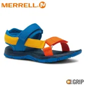 悠遊山水戶外生活館 【MERRELL 美國 童 KAHUNA WEB 健行涼鞋《炫彩/深藍》】MLK264947/休閒涼鞋/兒童涼鞋