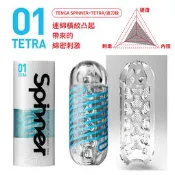 #送潤滑液# 日本TENGA SPINNER 01 TETRA 波刀紋 可重複使用自慰飛機杯自慰杯 自慰杯飛機杯成人專區