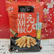岩塚 黑胡椒蝦 米果