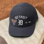 【MLB】可調式軟頂棒球帽 底特律老虎隊(3ACPB175N-46CGD)