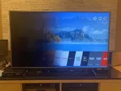【鳳山飛速 LG液晶維修】LG 65UH615T 65吋 LG液晶電視維修:左半單邊變黑暗屏不亮、有聲無影黑屏