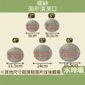【水玲瓏】圓形清潔口 螺絲型  2吋~6吋 清潔口 清潔 維修 化糞 排水 落水 地板 地漏 螺絲清潔口 化糞池 化糞孔