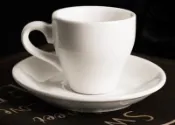 【松果購物】意式濃縮咖啡杯碟套裝特濃espresso小號杯子彩色陶瓷帶碟勺80mlX3組
