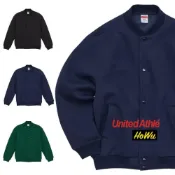 (店+)【United Athle】日本頂級柔棉10.0oz.T/C內刷毛寬鬆棒球外套(5789-01) | Howu好物商城(UA棒球外套)