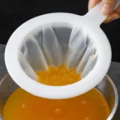 十一月上新爆款家用豆漿過濾網篩超細隔渣水果蔬菜汁葡萄酒藥渣過濾廚房榨汁