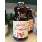 O’natural歐納丘 有機純蔓越莓汁946ml 100%鮮榨（非濃縮還原）無糖